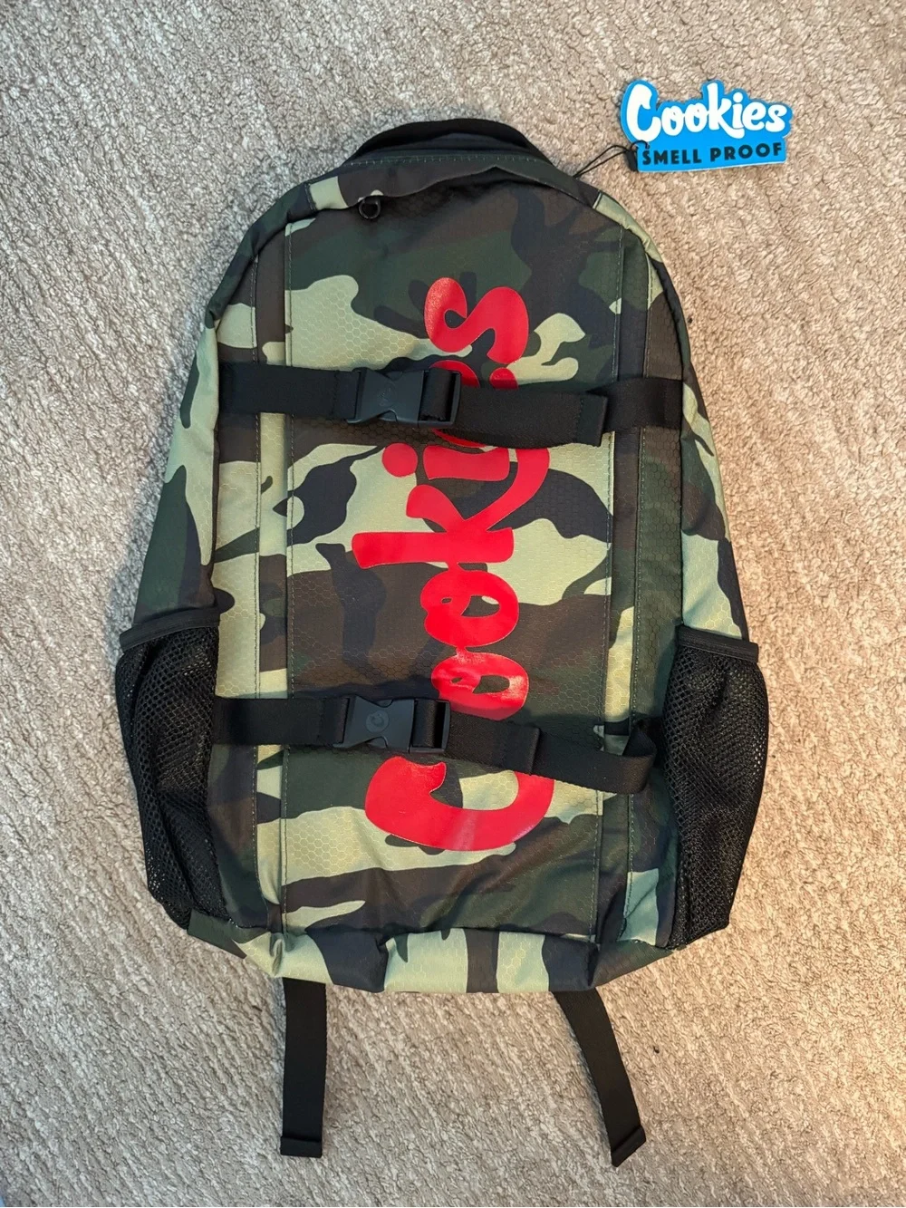 Cookies Camo Backpack (Smell-proof) NWT